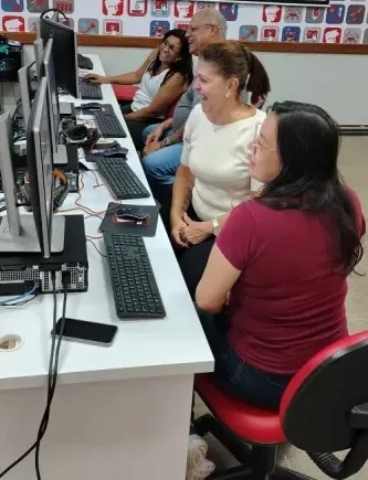 An English class at Aliança Francesa in Brasília